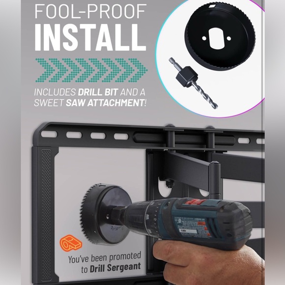 White In-Wall Cable Management Kit - Picture 8 of 10